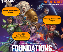 11/9 - Foundations Saturday Prerelease @ 2:00pm